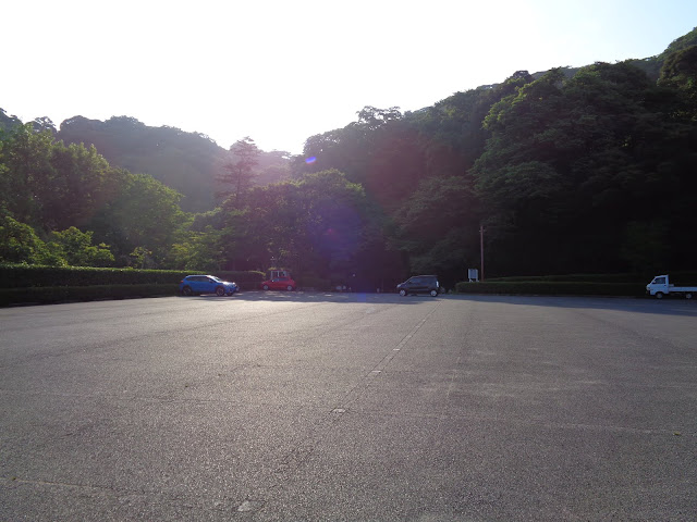 湊山公園の駐車場