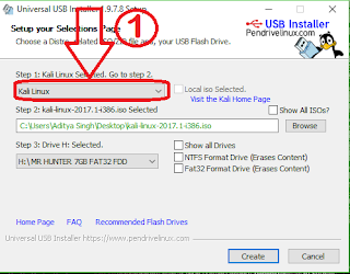 install kali Linux on Pendrive@myteachworld.com