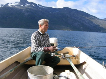 pappa paa fisketur
