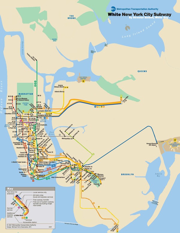new york city subway map. new york city subway map.