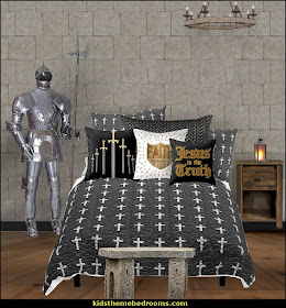 crusader knights bedroom christian bedding  Jesus for kids - Bible Stories wall murals - Christian Bible Verse wall decal stickers - Christian home decor - bible verse wall art -  inspirational bedding - Christian bedding - Christian kids toys - Lion and Lamb toddler beds -  bible stories for kids - Christening Baptism Gifts - Psalm bedding - Scripture throw pillows - bible verse throw pillows -  Vacation Bible School Decorations