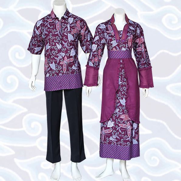 10 Model Baju Batik Couple Anak Muda  Masa Kini 2021