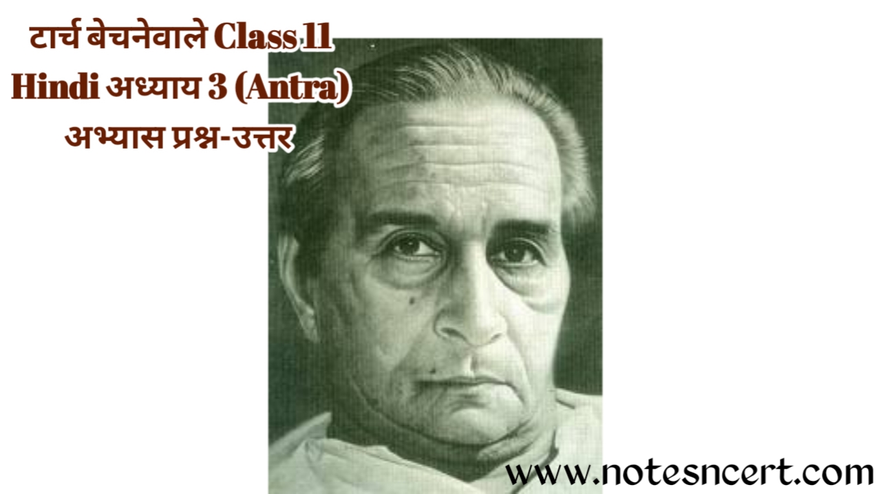 NCERT Solutions for Class 11 Hindi (Antra) Chapter-3
