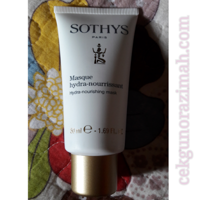 sothys,review barangan jenama sothys, sothys masque hydra-nourrissant, sothys hydra nourishing mask