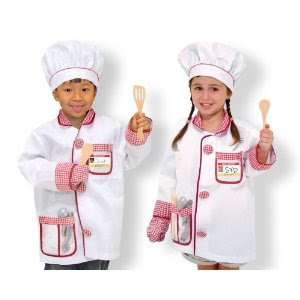 Pre-kindergarten toys - Melissa and Doug Chef Role Play Costume Set