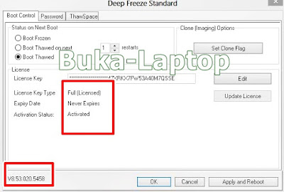 Cara Mendapatkan Serial Number SN Deep Freeze Windows 10