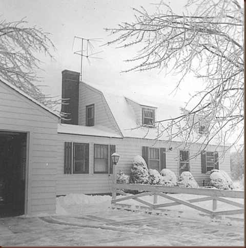 1964 snowstorm at house