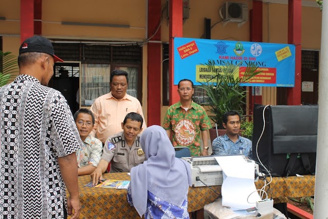 Samsat Gendong Hadir di SMA Negeri 6 Depok