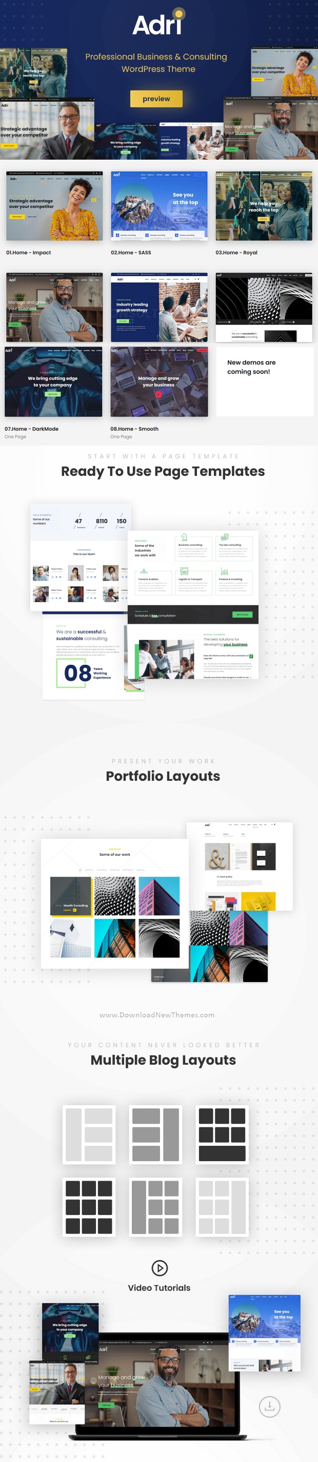 Business and Consulting WordPress Theme