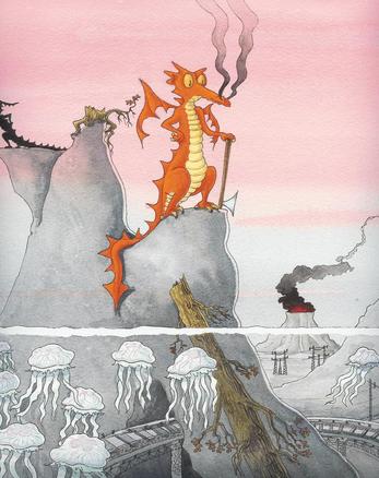 images of dragons for children. The Trouble With Dragons: