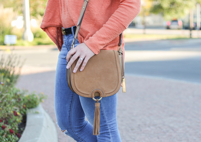 suede vince camuto saddle cross body bag