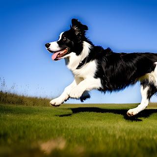 The Border Collie is a breed of dog that is known for their high energy levels. They are very active dogs and require a lot of physical activity to stay healthy and happy.