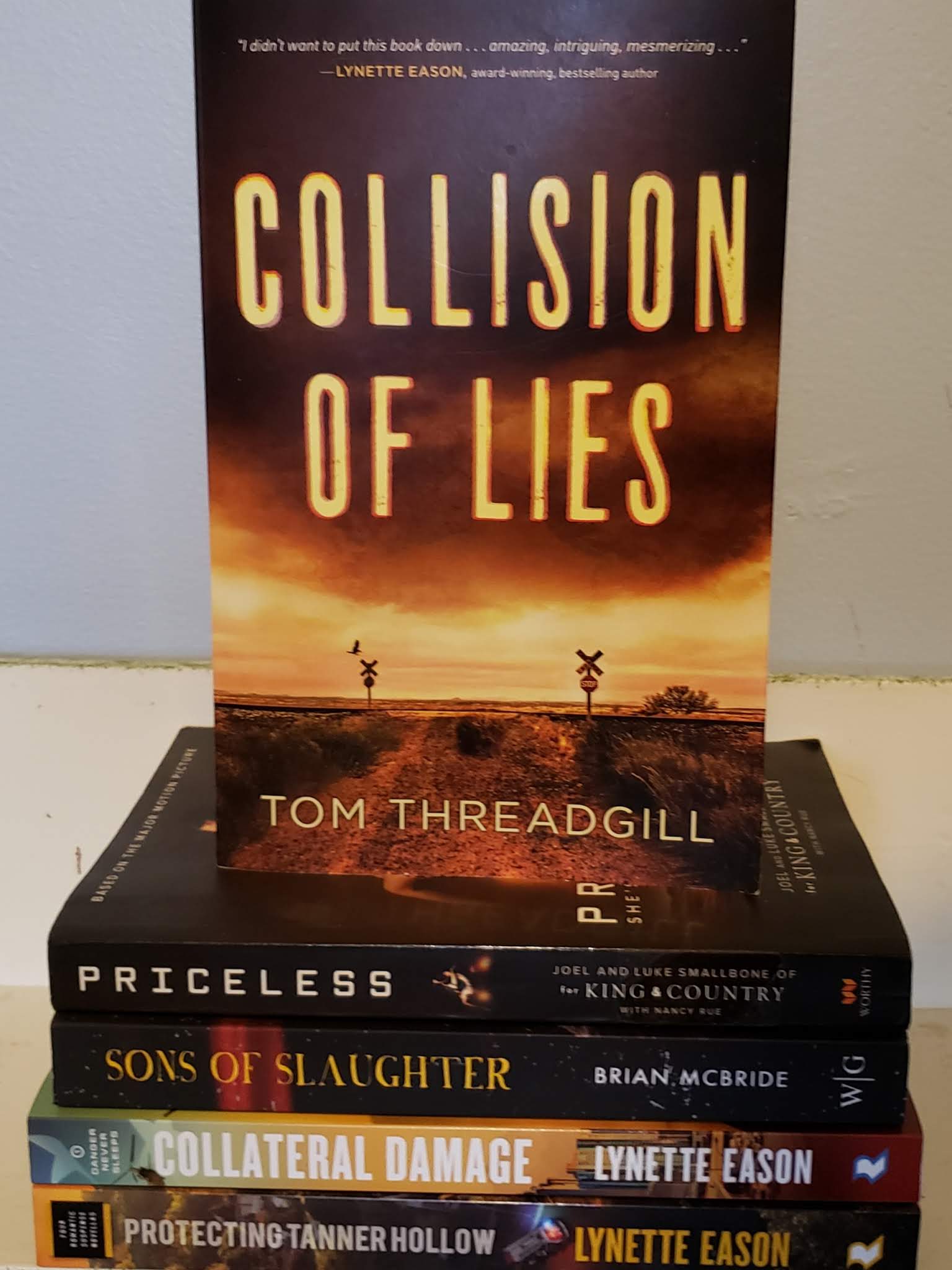 REVIEW: COLLISION OF LIES by Tom Threadgill!