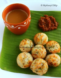 Chettinad Kuzhi Paniyaram Recipe - Kara Kuzhi Paniyaram