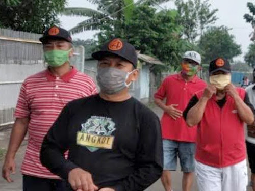 denda tidak pakai masker bandung