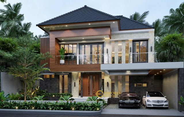 desain rumah 2 lantai sederhana dan biaya