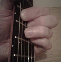 C9 Blues guitar chord