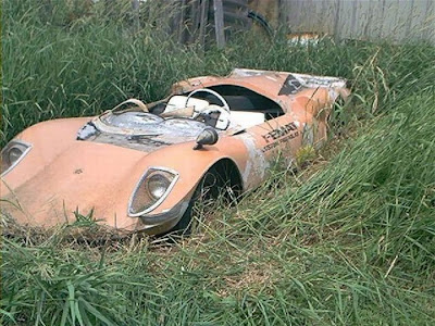 how about an abandoned dealership with inventory still on and in the lot