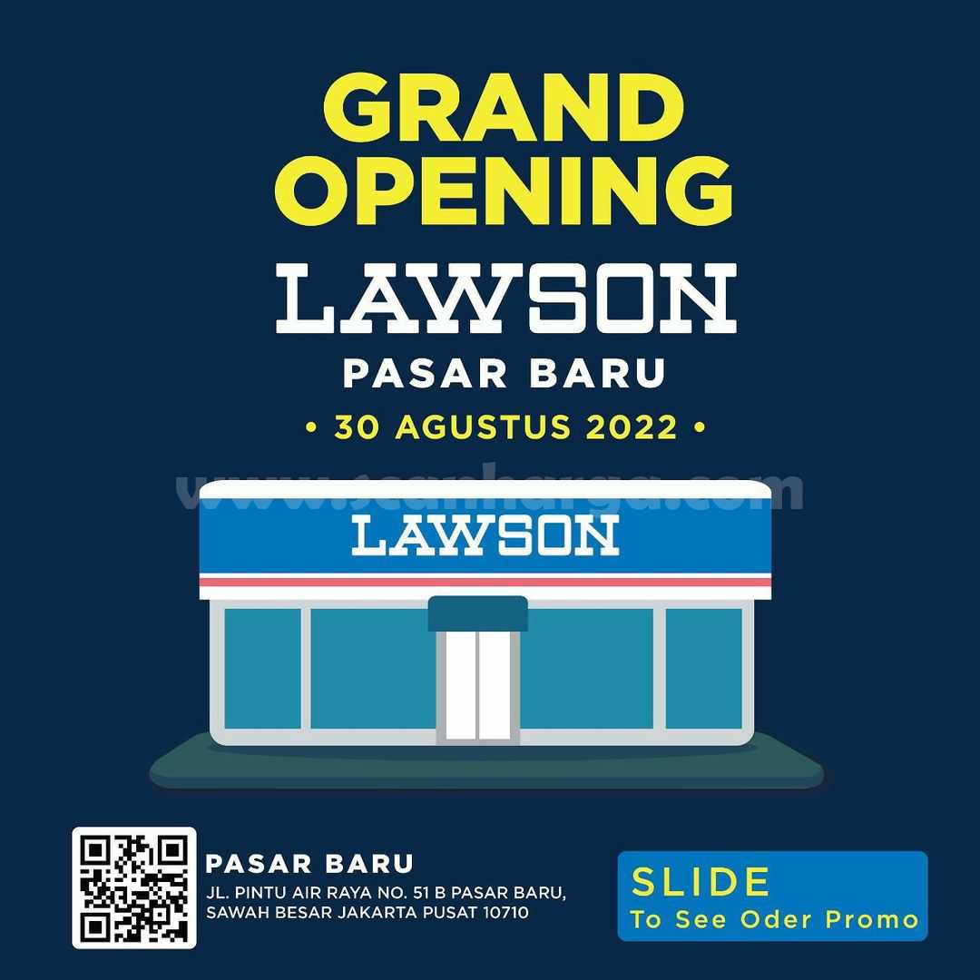 Promo LAWSON outlet PASAR BARU SPESIAL GRAND OPENING