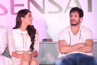 Akhil, Regina Cassandra and Rakul Preet Singh at Sensation Dance Event Curtain Raiser Event Stills