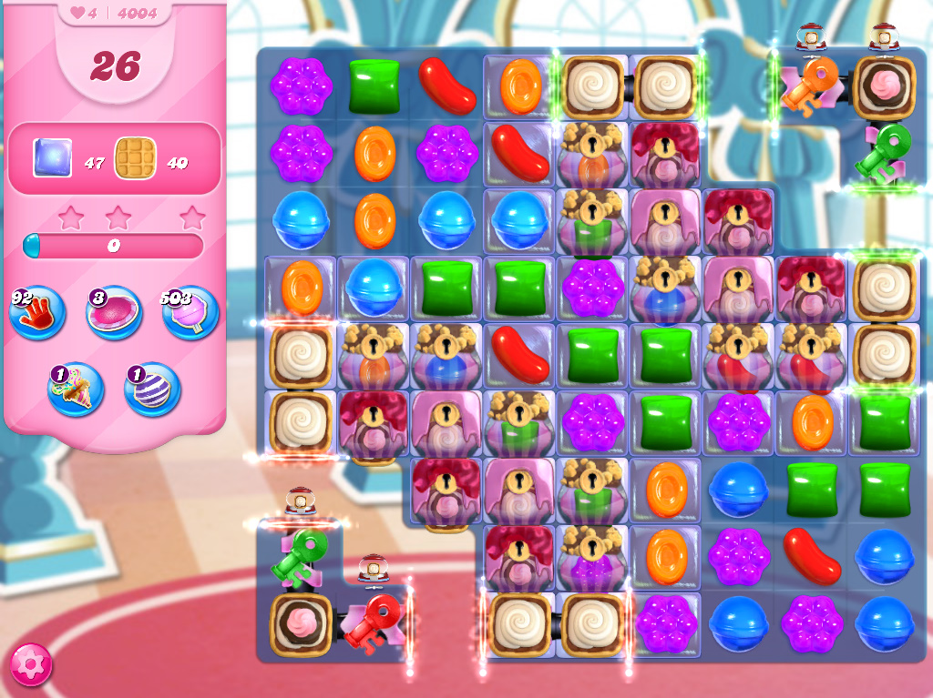 Candy Crush Saga level 4004