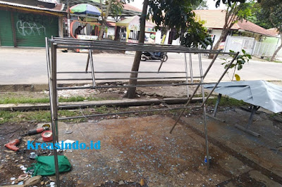 Jemuran Stainless Pesanan Bpk Slamet Raharjo di Cimanggis Depok