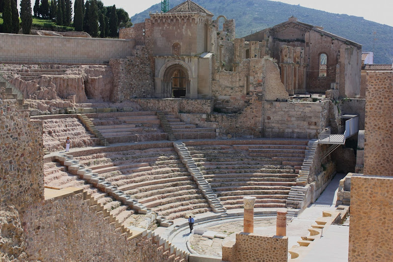 Teatro romano de Cartagena grande