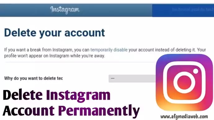 How To Delete Instagram Account 2022
