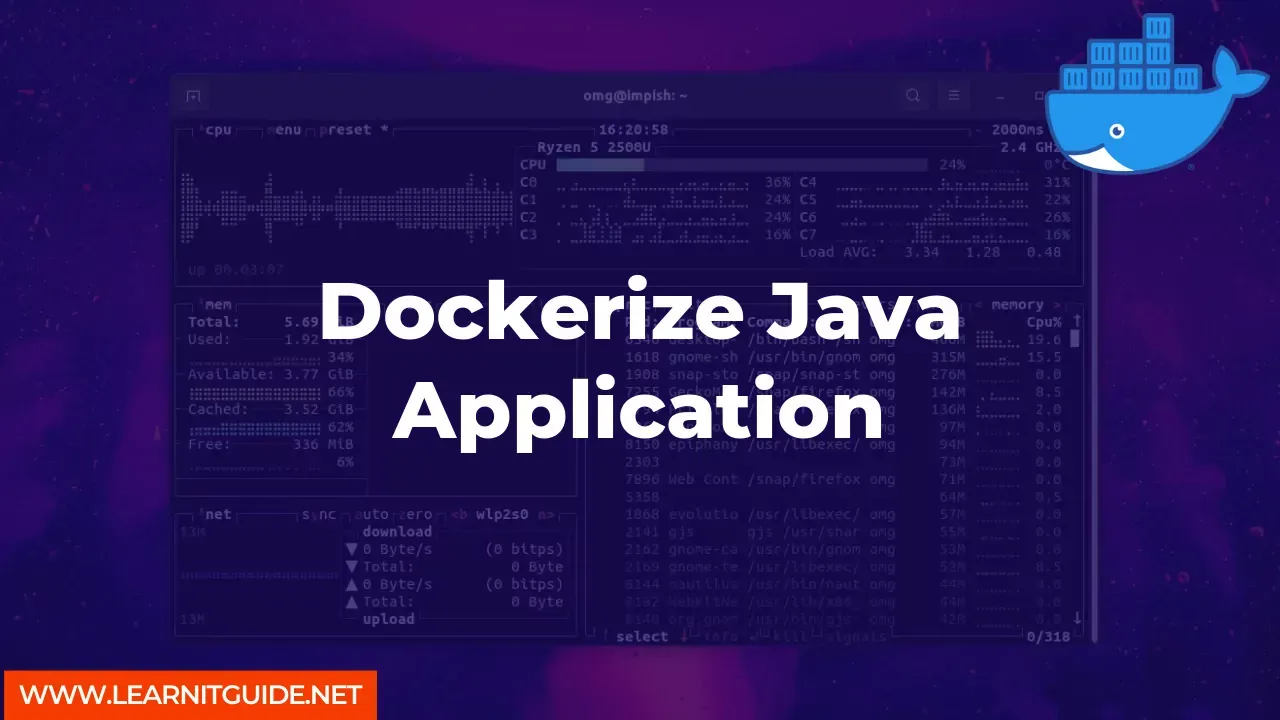 Dockerize Java Application