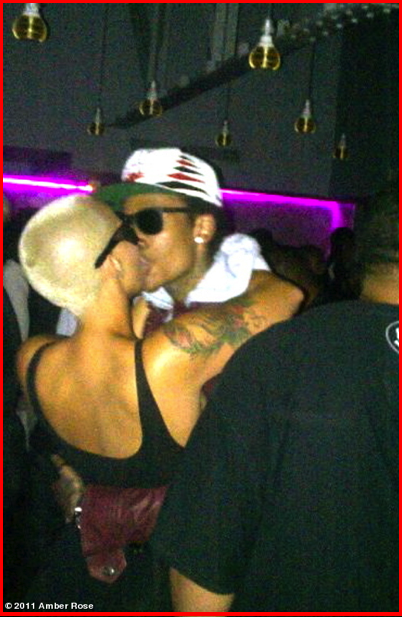 amber rose and wiz khalifa in paris. Wiz Khalifa and Amber Rose