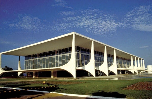 Palacio do Planalto - Oscar Niemeyer, Brasilia