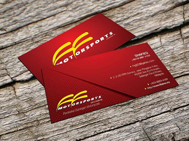 design business card kreatif dan murah