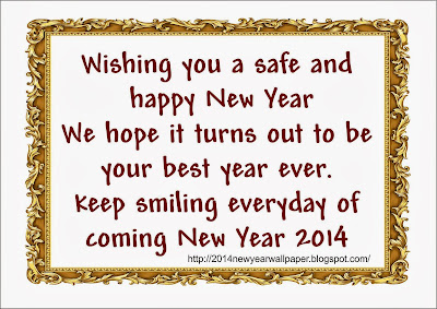 New Year Wishes 2014 Wallpaper 