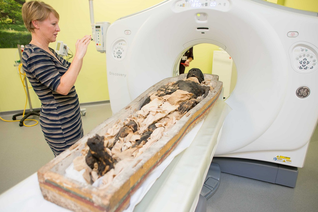 Revelations abound with scanning of Maidstone Museum's mummy