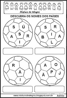 Países da copa mundial de 2018