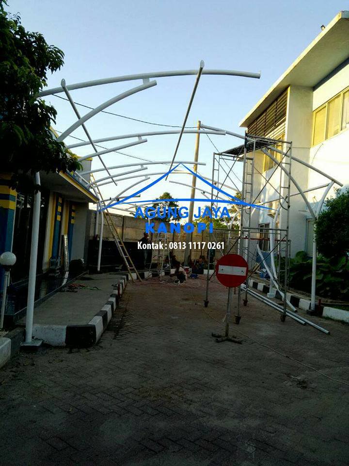 Jual pasang Tenda Membrane custom kanopi kain membrane 