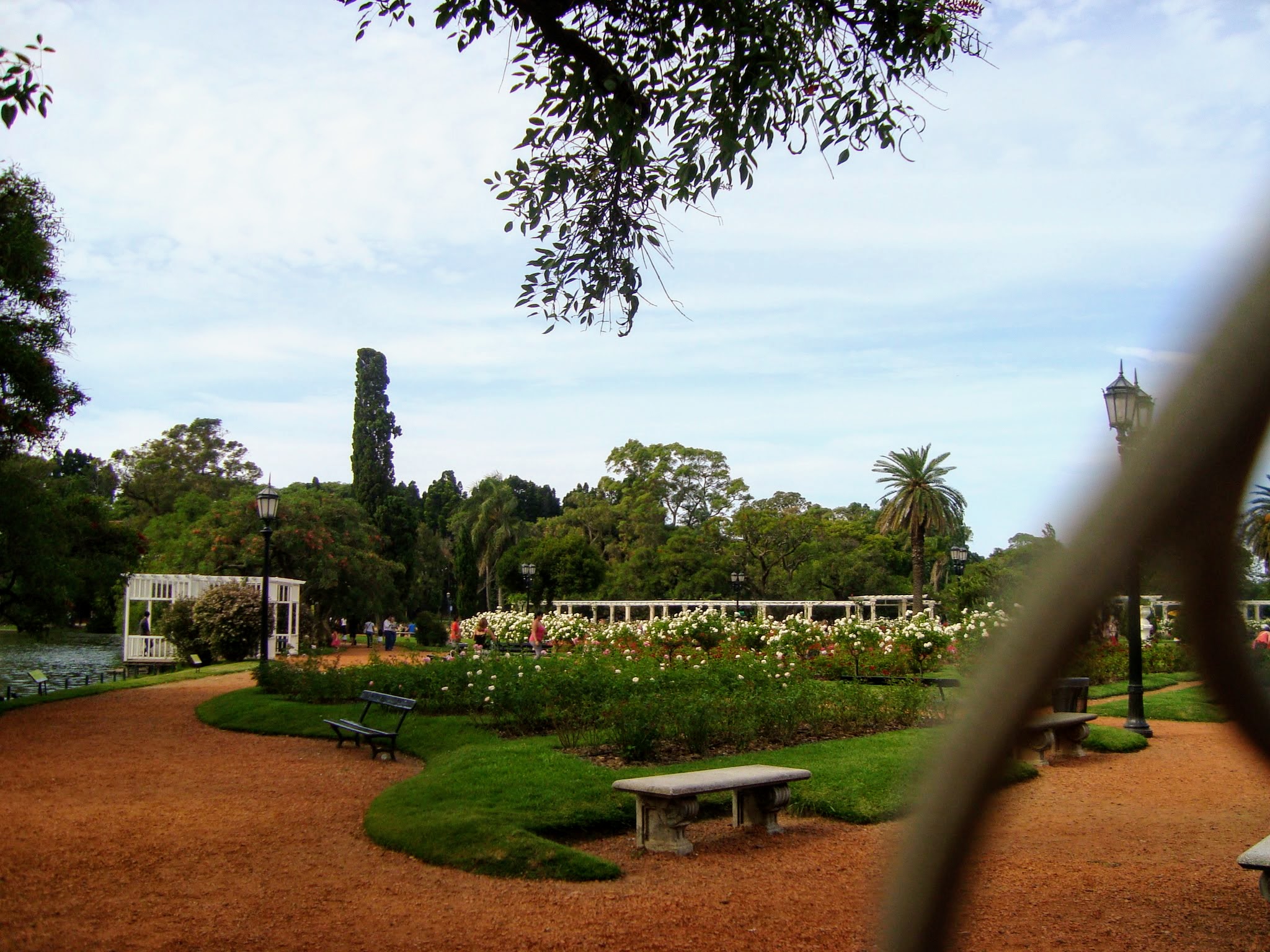 El Rosedal - um belo jardim de Buenos Aires
