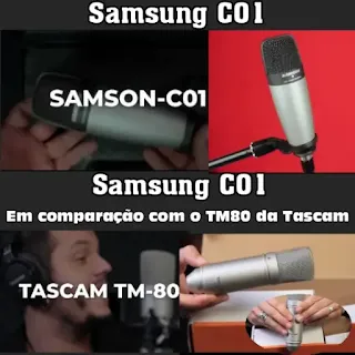 Microfone para instrumento