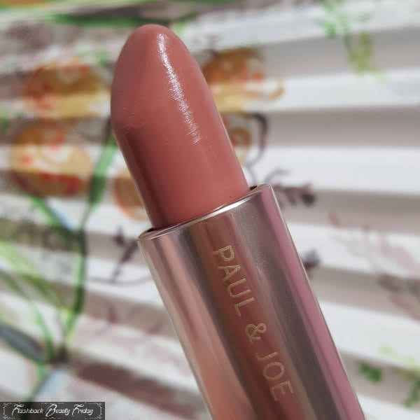 close up of Paul & Joe 200 Ange Rose lipstick
