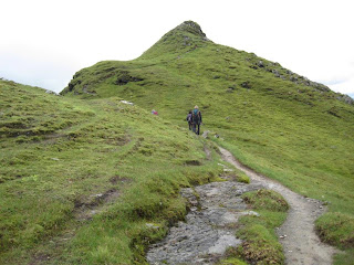 On the way to the next peak of the ridge, Meall Garbh