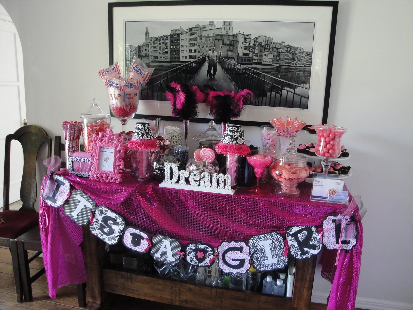 Hot Pink And Black Wedding Ideas