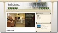 antichome-blogger-template