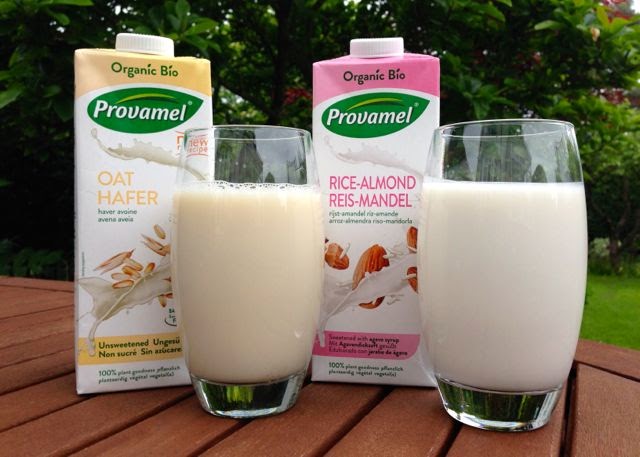 Provamel Oat Milk and Rice-Almond Milk