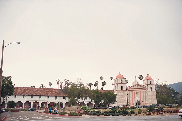 Old Mission Santa Barbara Wedding Ceremony | thesocalbride.com