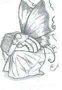 My drawings (pencil drawings of fairies )