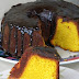 CULINÁRIA / BOLO DE CENOURA COM CALDA DE CHOCOLATE DURINHA (VÍDEO)