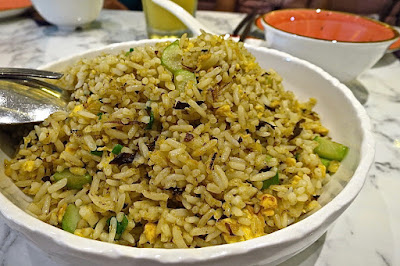 Crystal Jade Kitchen, olive fried rice