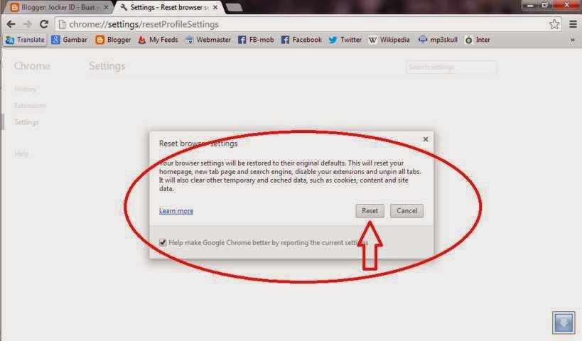 Reset Chrome 4