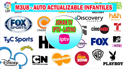 LISTA M3U8 INFANTILES - IPTV