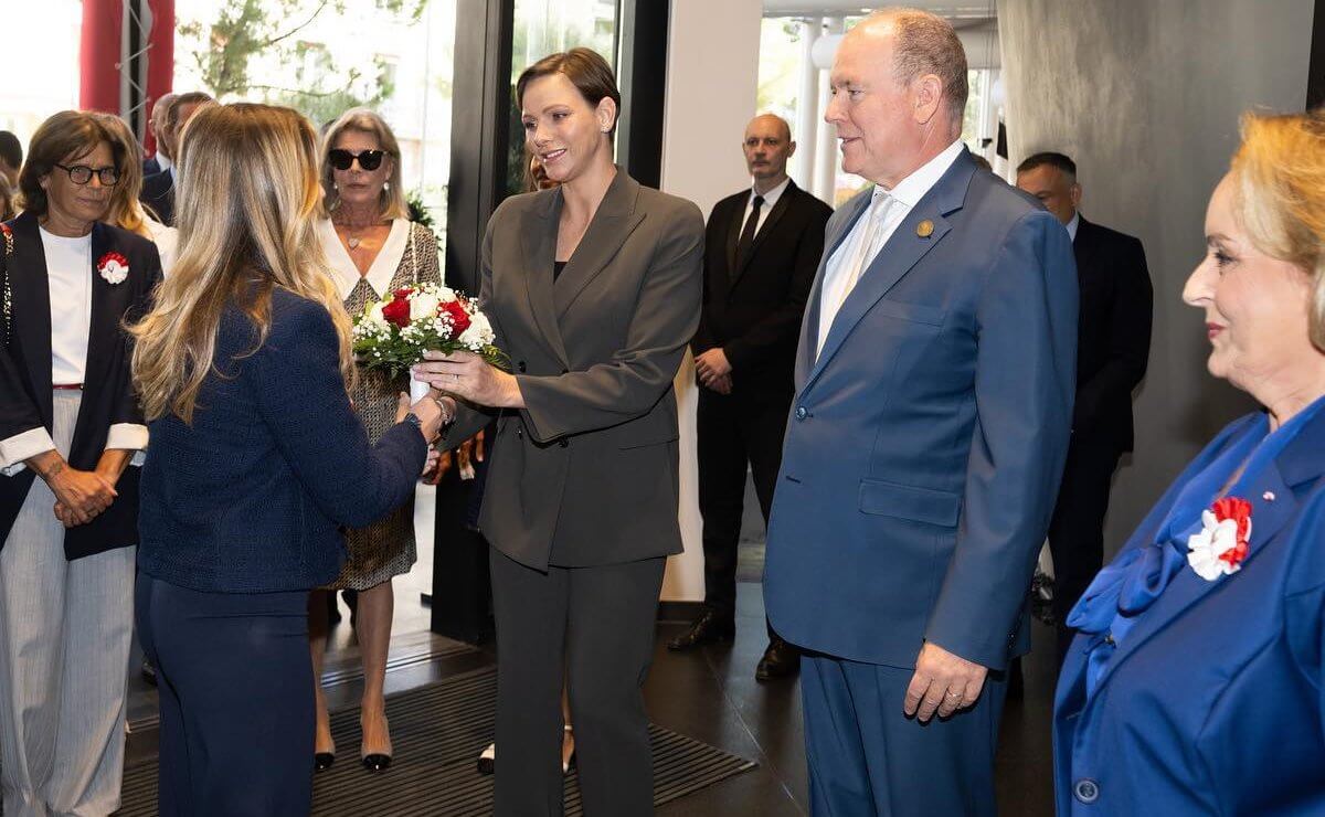 Monaco's Princely family attended an anniversary event at Monaco